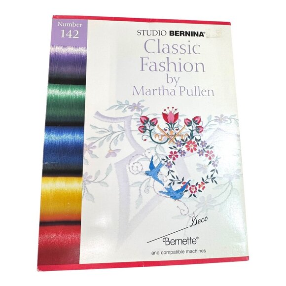 Studio Bernina Classic Fashion Embroidery Designs By Martha Pullen - Card 142 - Picture 1 of 11